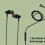 Hippo Type C Wired Branded with Metal and Magnetic Earphone HPO-810C